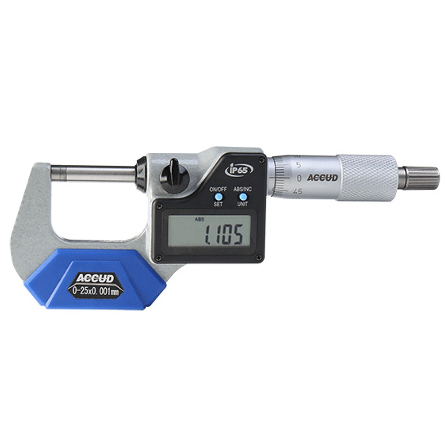 Accud Dig. Outside Micrometer 25 Mm 0.002 Mm Acc Ip65. 0.001 Mm Res.