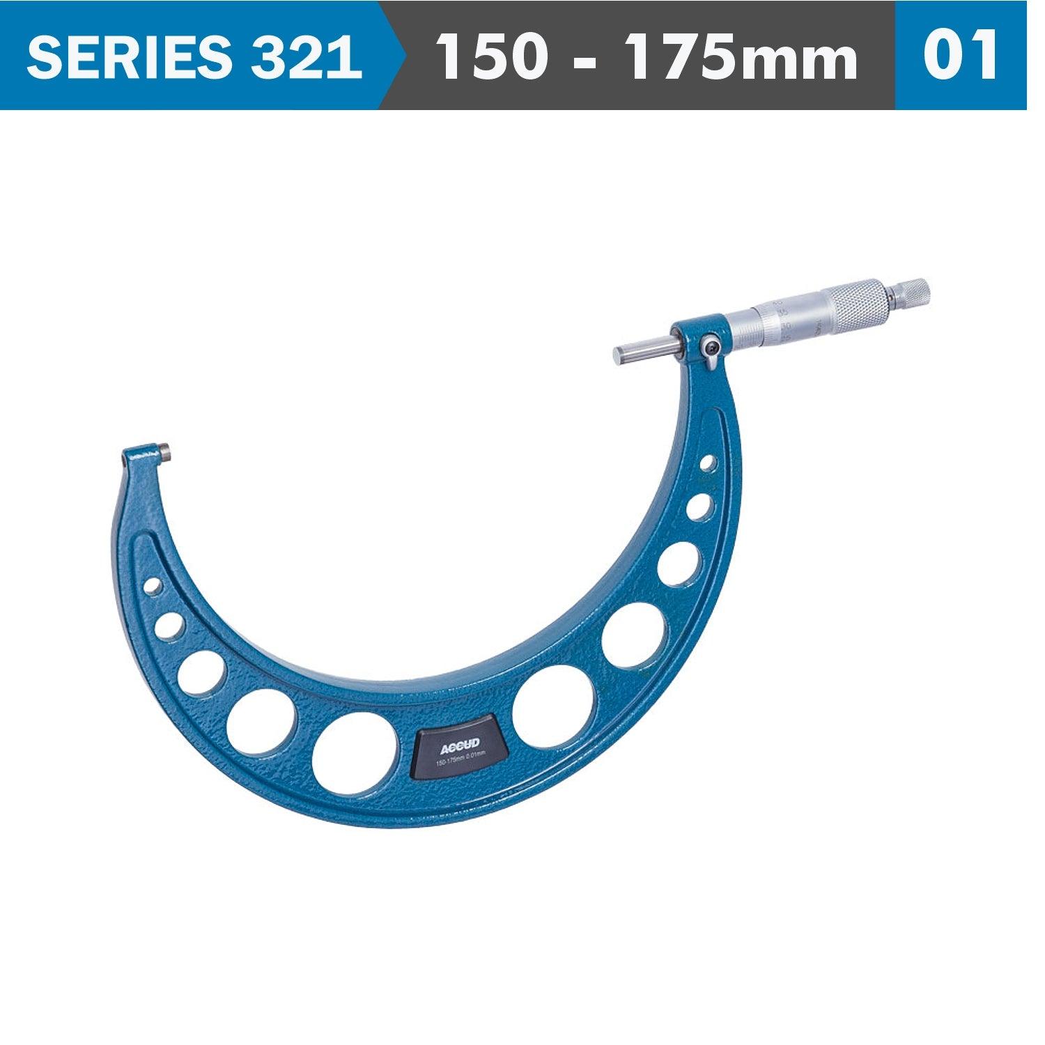 Outside Micrometer 150 175 Mm 0.007 Mm Acc. 0.01 Mm Grad. - Livestainable.co.za