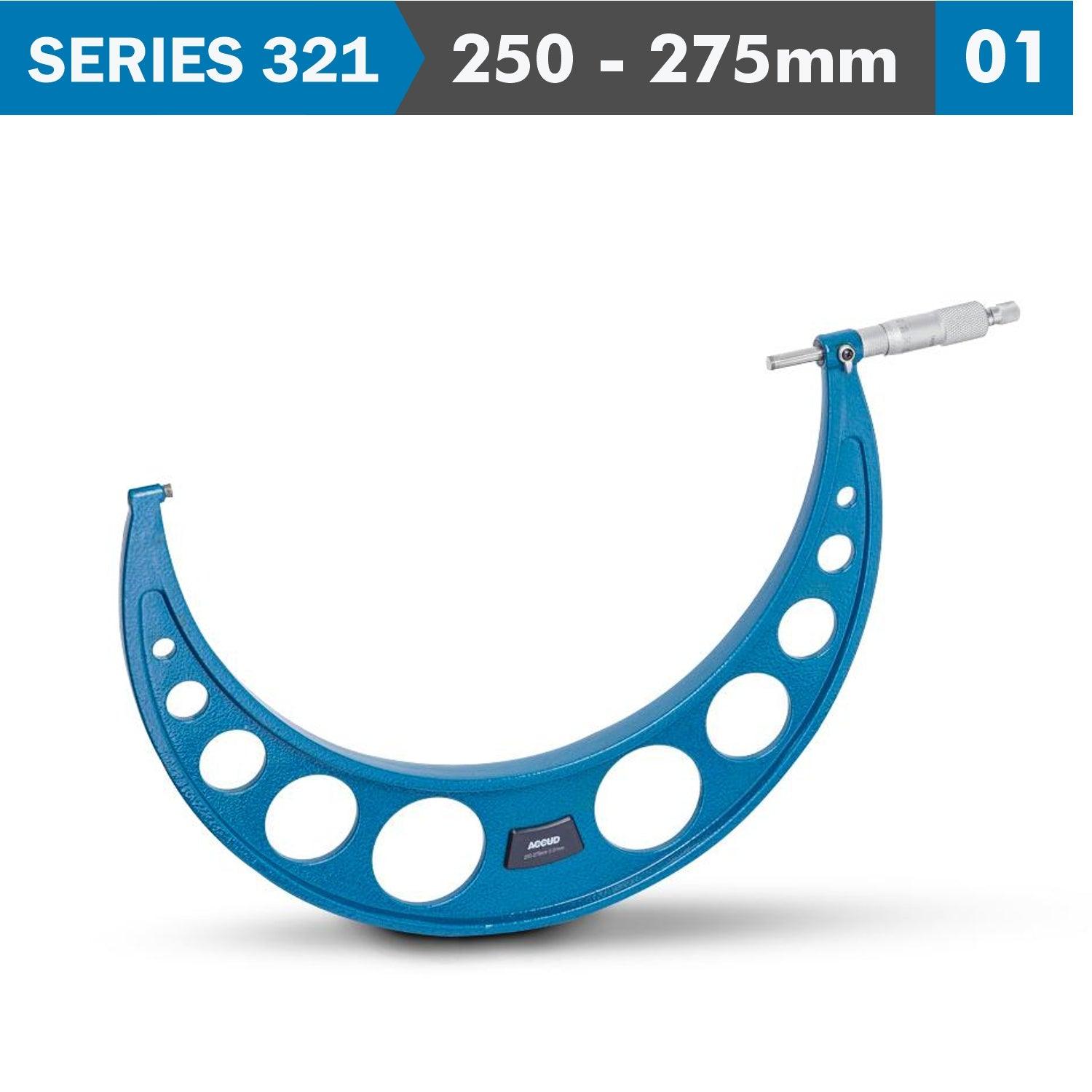 Outside Micrometer 250 275 Mm 0.009 Mm Acc. 0.01 Mm Grad. - Livestainable.co.za