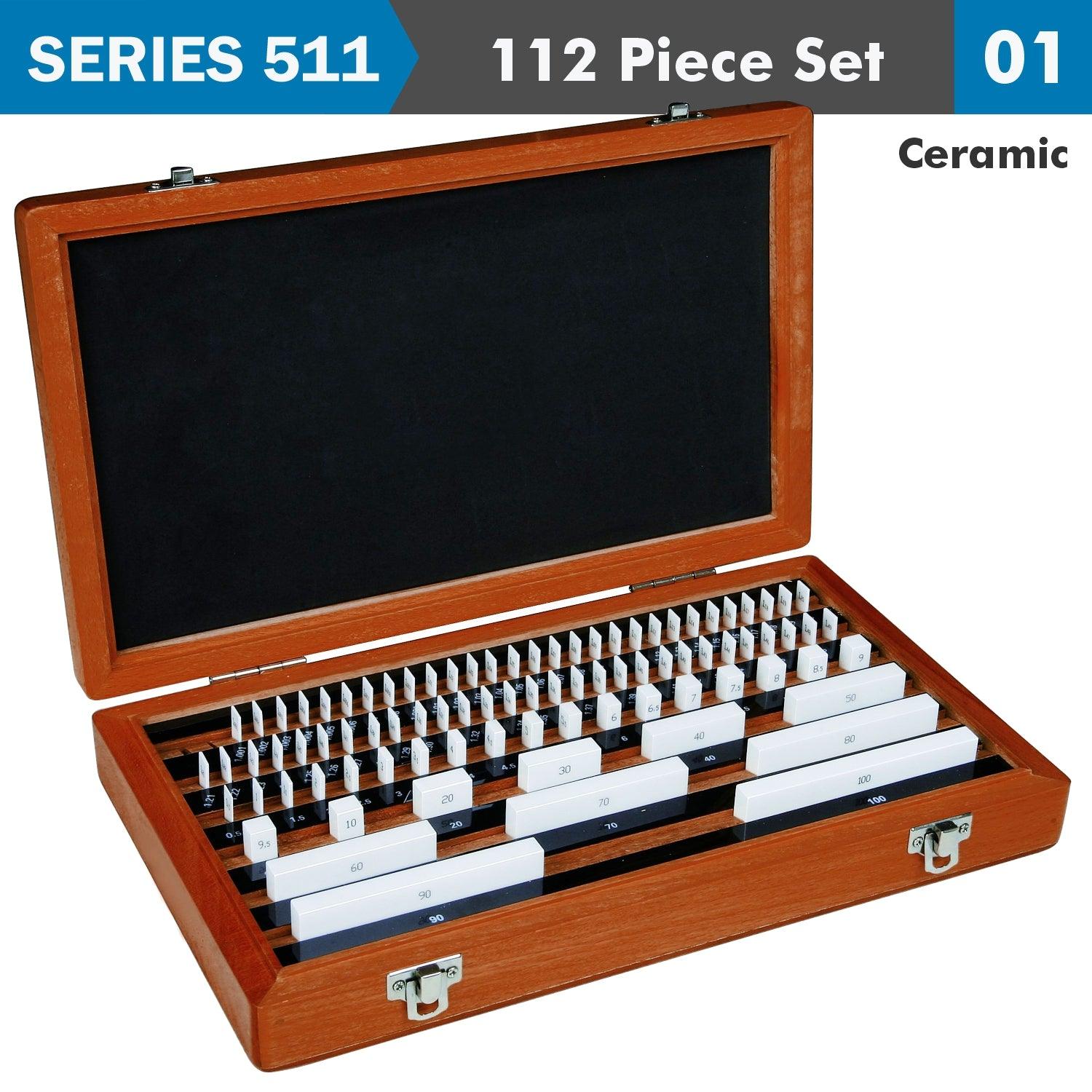 Ceramic Gauge Block Set Iso3650 Grade 1 112 Pc - Livestainable.co.za