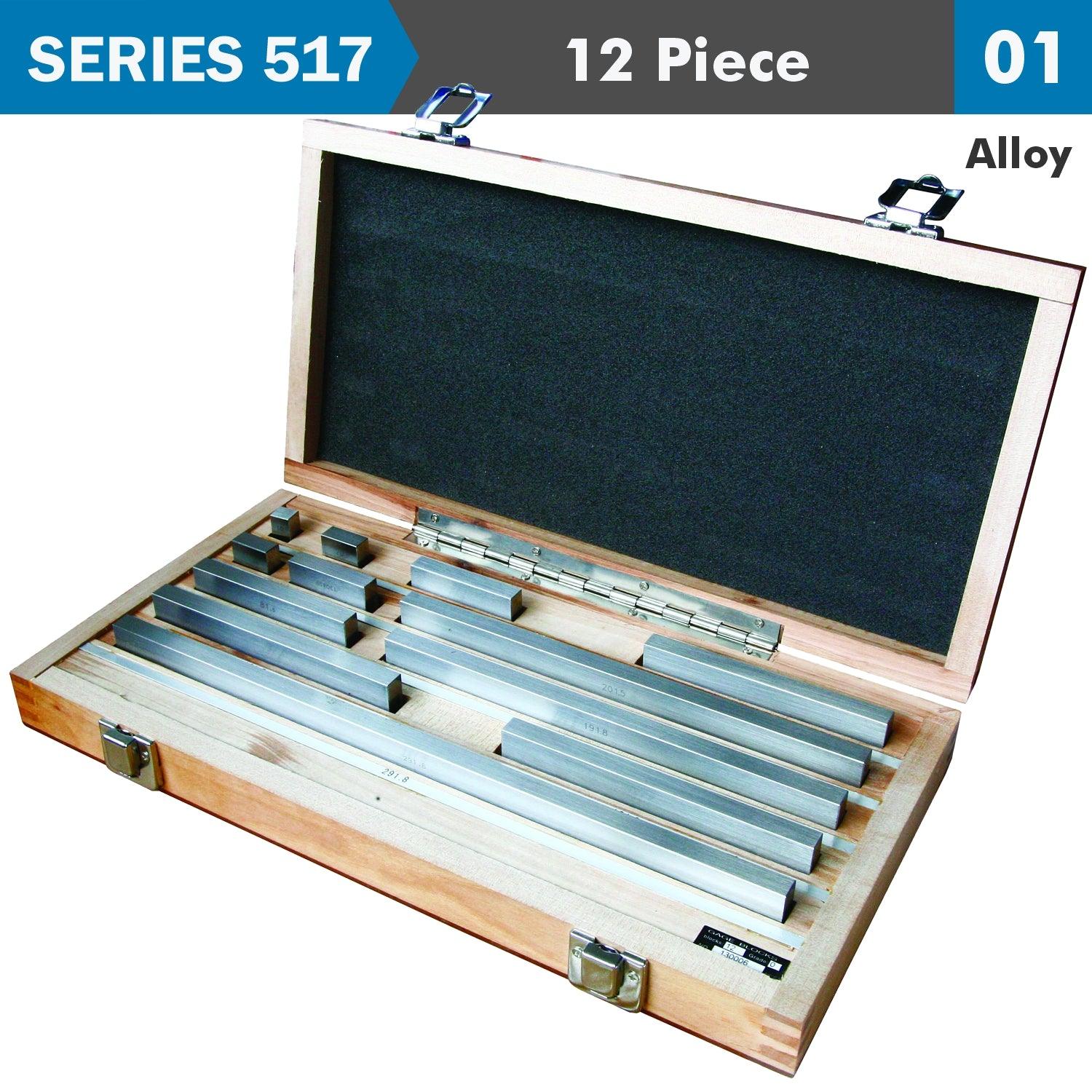 Gauge Block Set Alloy Steel 12 Pc 10 291. 8 Mm Iso3650 Grade 0 - Livestainable.co.za