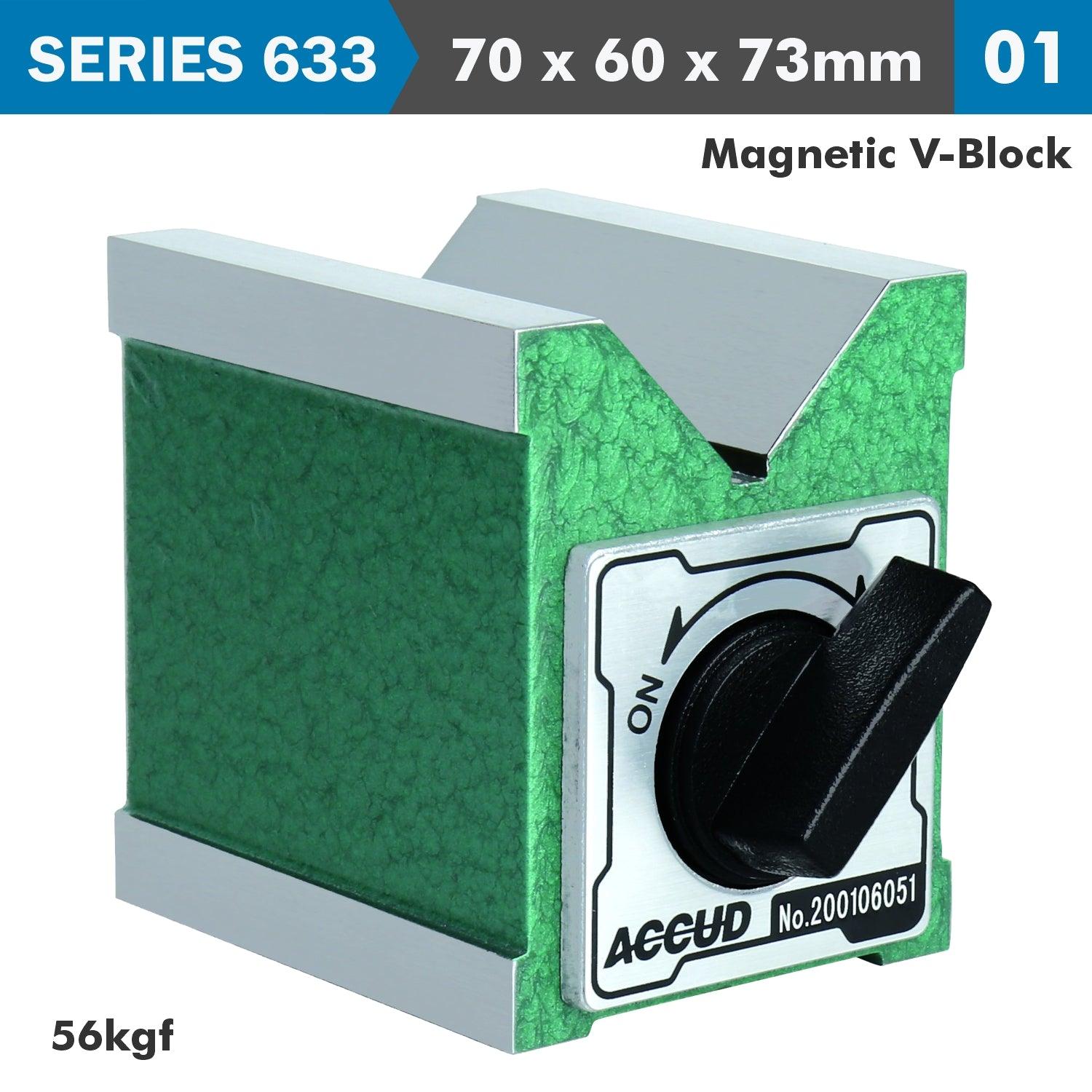 Magnetic V Block 70 X60 X73 Mm 56 Kgf - Livestainable.co.za