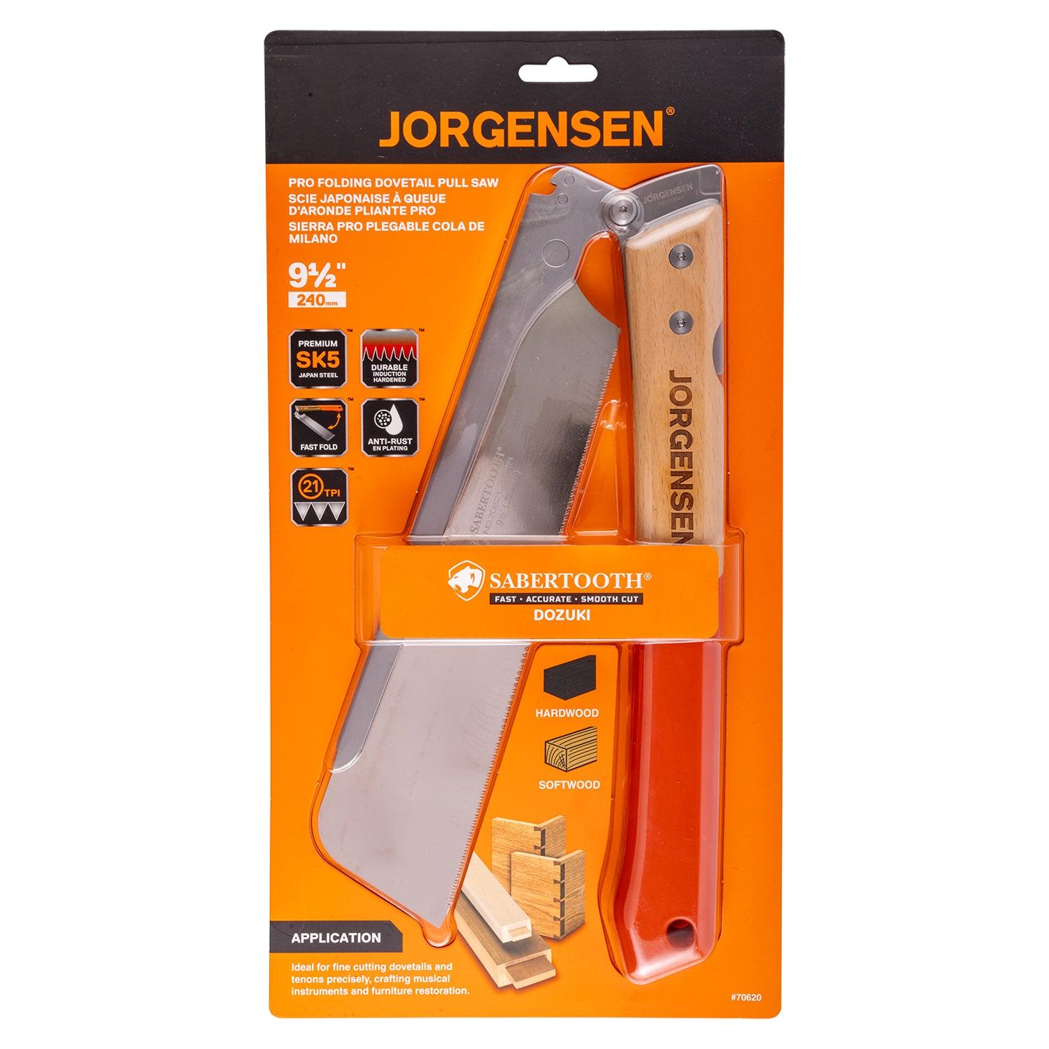 Jorgensen 240 Mm Folding Dovetail Pull Saw - Livestainable.co.za