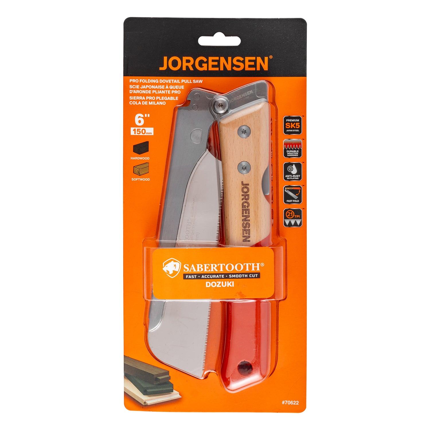 Jorgensen 150 Mm Folding Dovetail Pull Saw - Livestainable.co.za