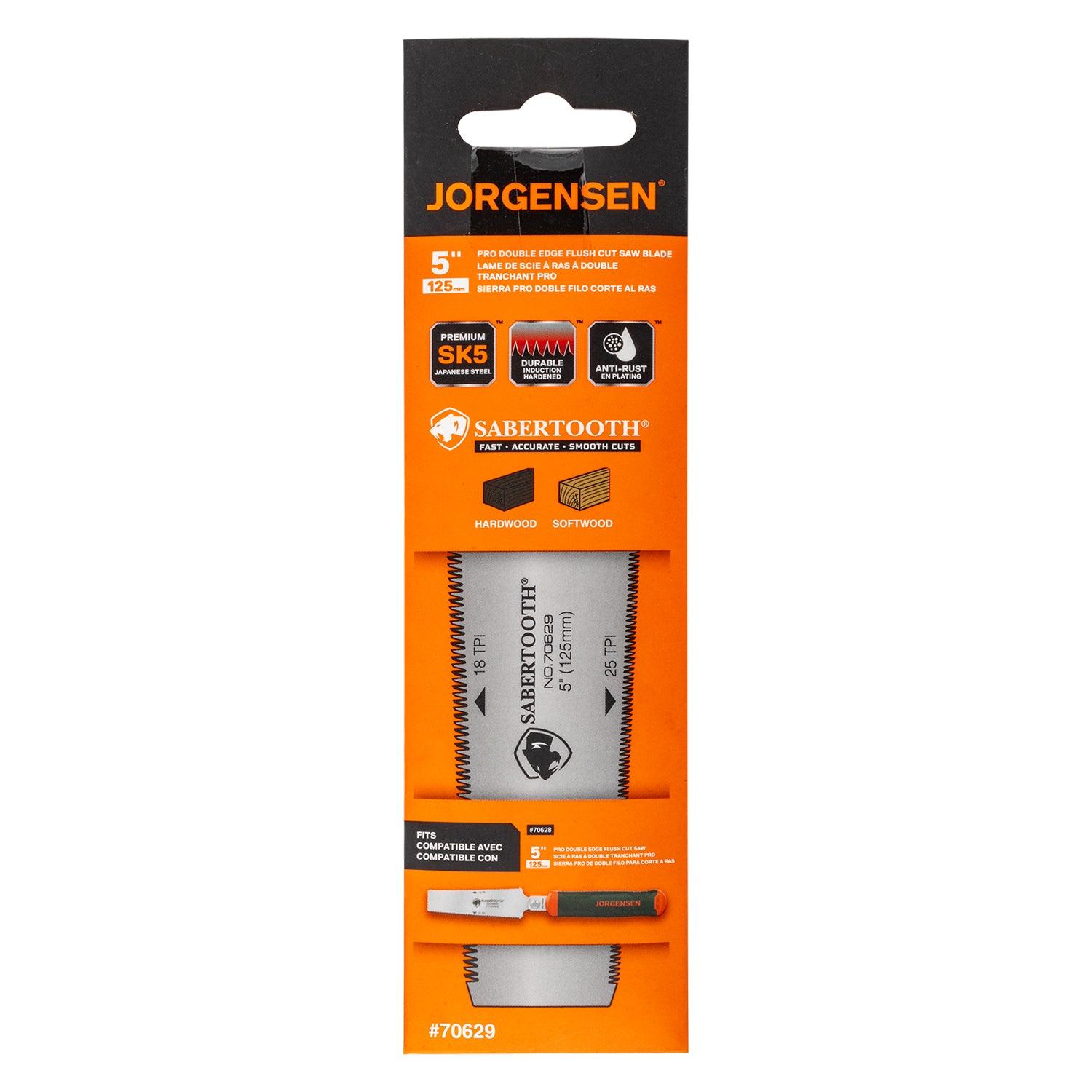 Jorgensen 125 Mm Pro Double Edge Flush Cut Saw Blade - Livestainable.co.za