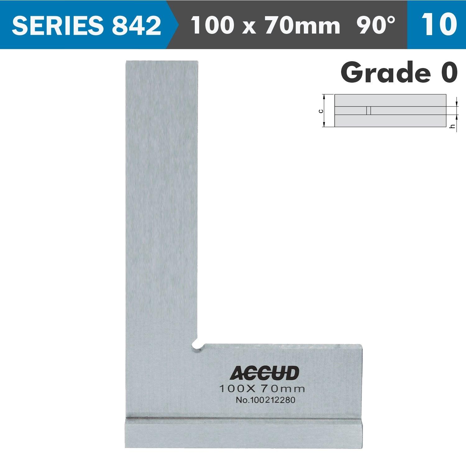 Flat Edge Square 90 Deg. Wide Base 100x70 Mm Din875 - Livestainable.co.za