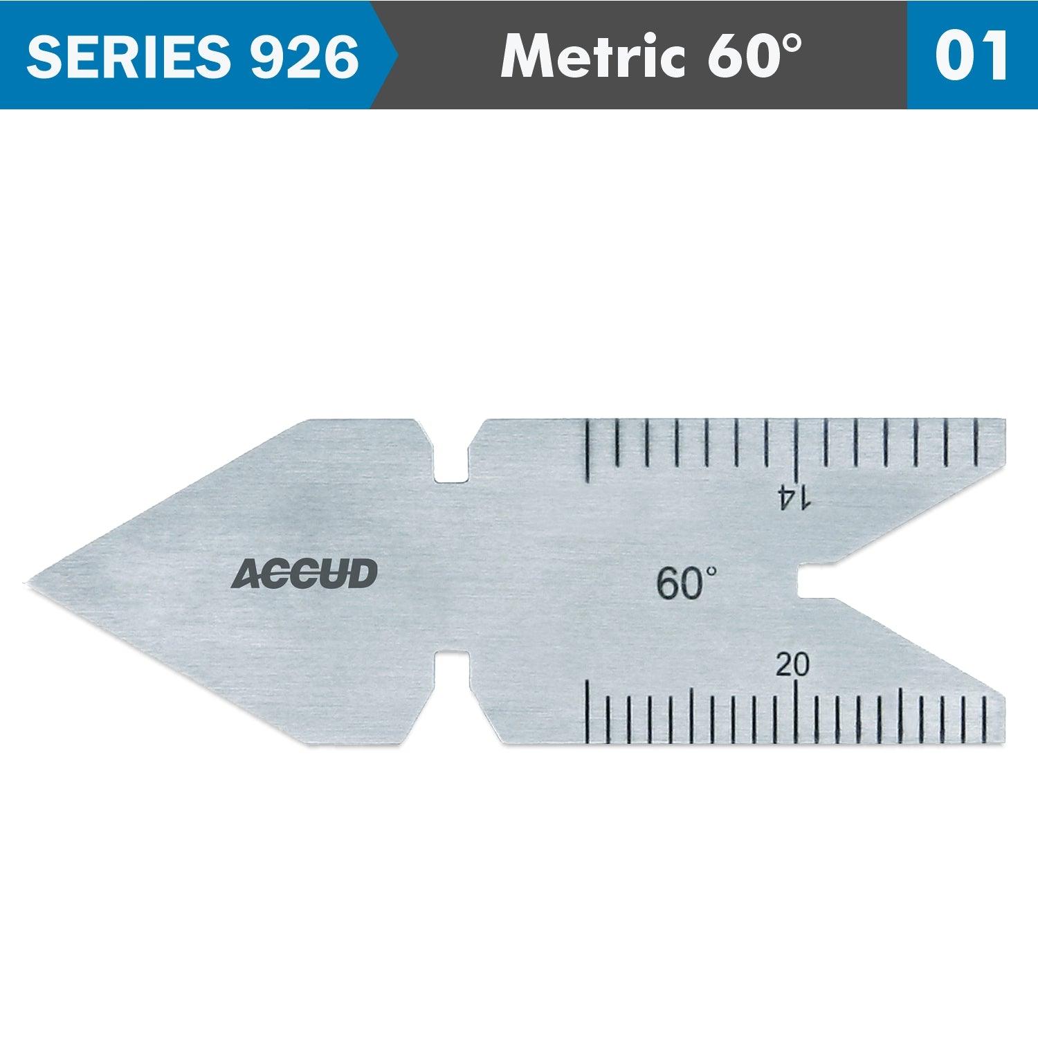 Center Gauge Metric 60 Deg. 30' Acc. 0.5 Mm & 1 Mm Grad. - Livestainable.co.za