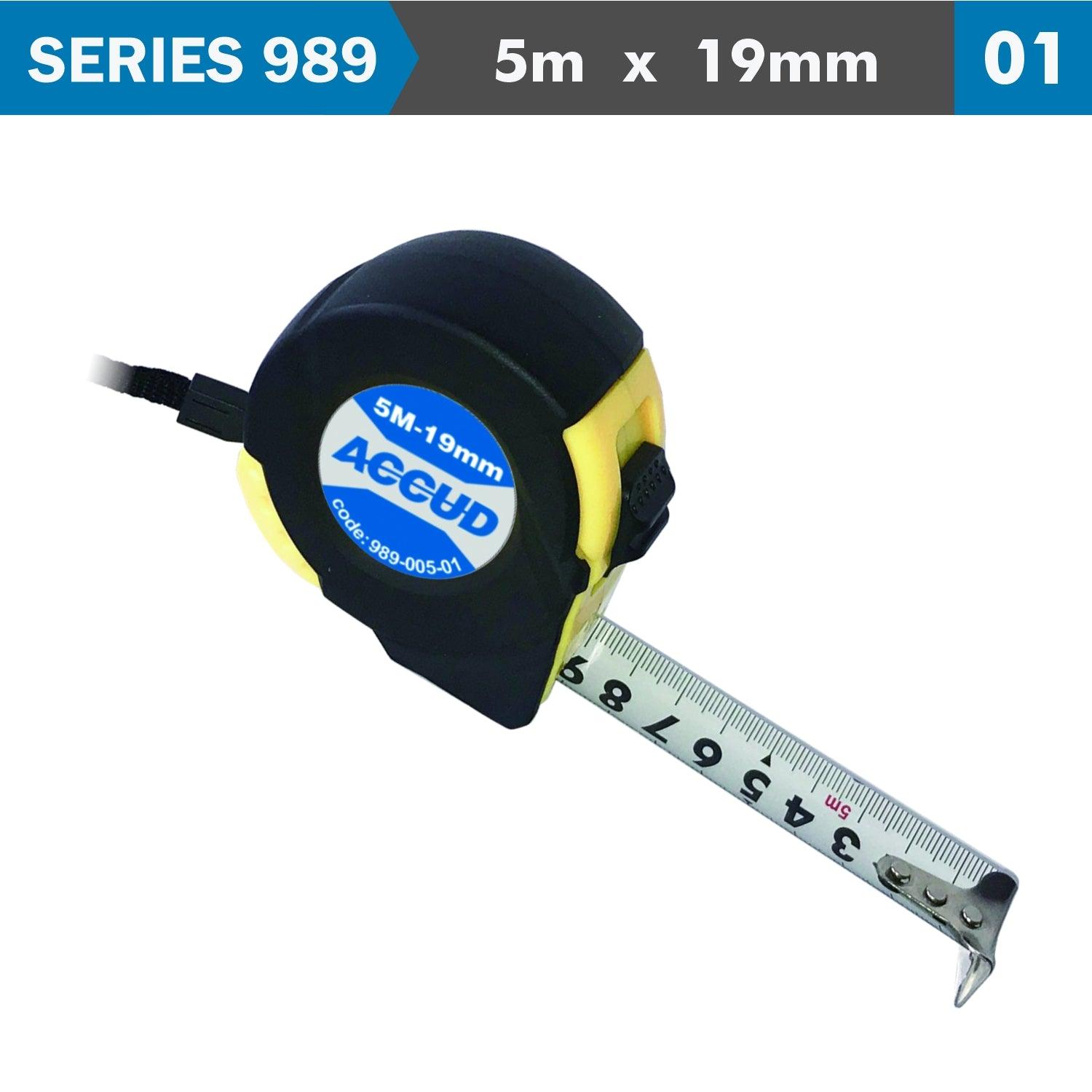 Measuring Tape 5 M X 19 Mm 1 Mm Grad. Nylon Coating - Livestainable.co.za