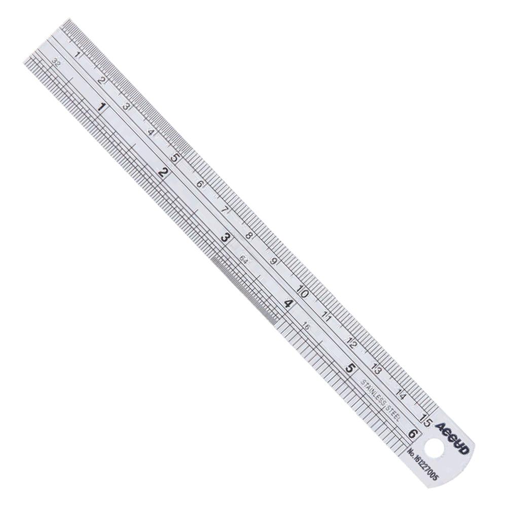 Ruler 150 Mm S/Steel 0.08 Mm Acc 0.5 Mm Grad. - Livestainable.co.za