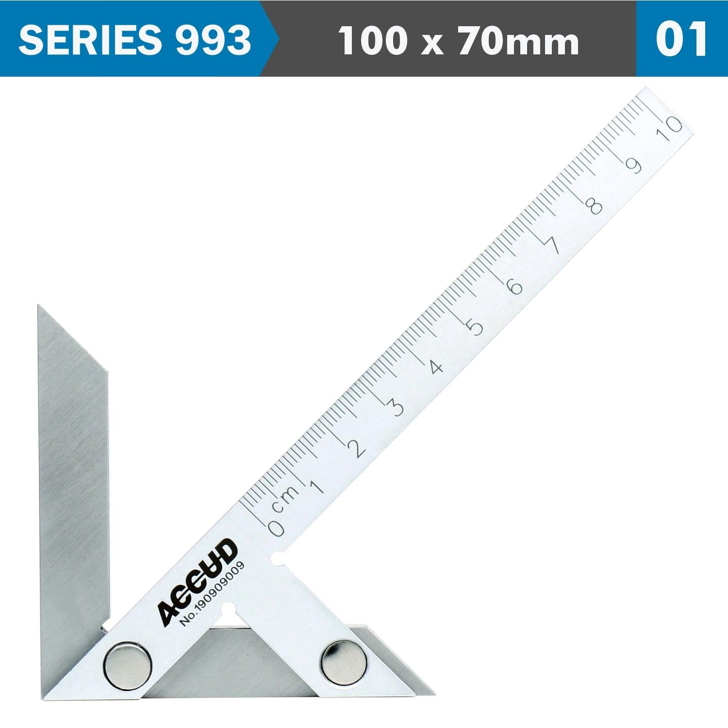 Center Marking Gauge 100 X70 Mm 0.15 Mm Acc. S/Steel - Livestainable.co.za