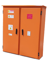 Three Phase AC Protection Box 2-In 1-out 250A Type II SPD - Livestainable.co.za