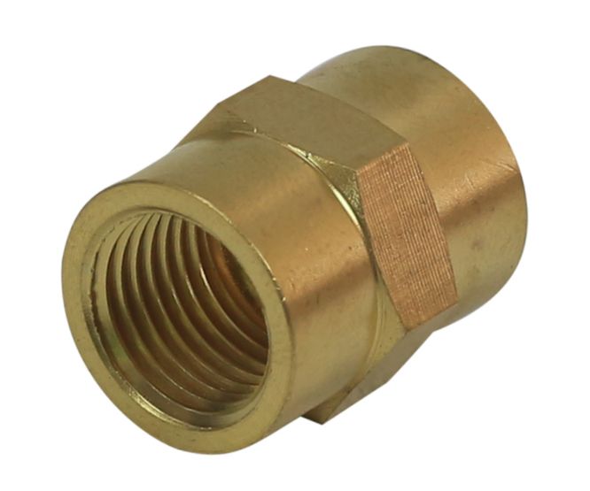 Pneumatic Thread Coupler Brass 1/4 1/4 Female Female Acoupf 032