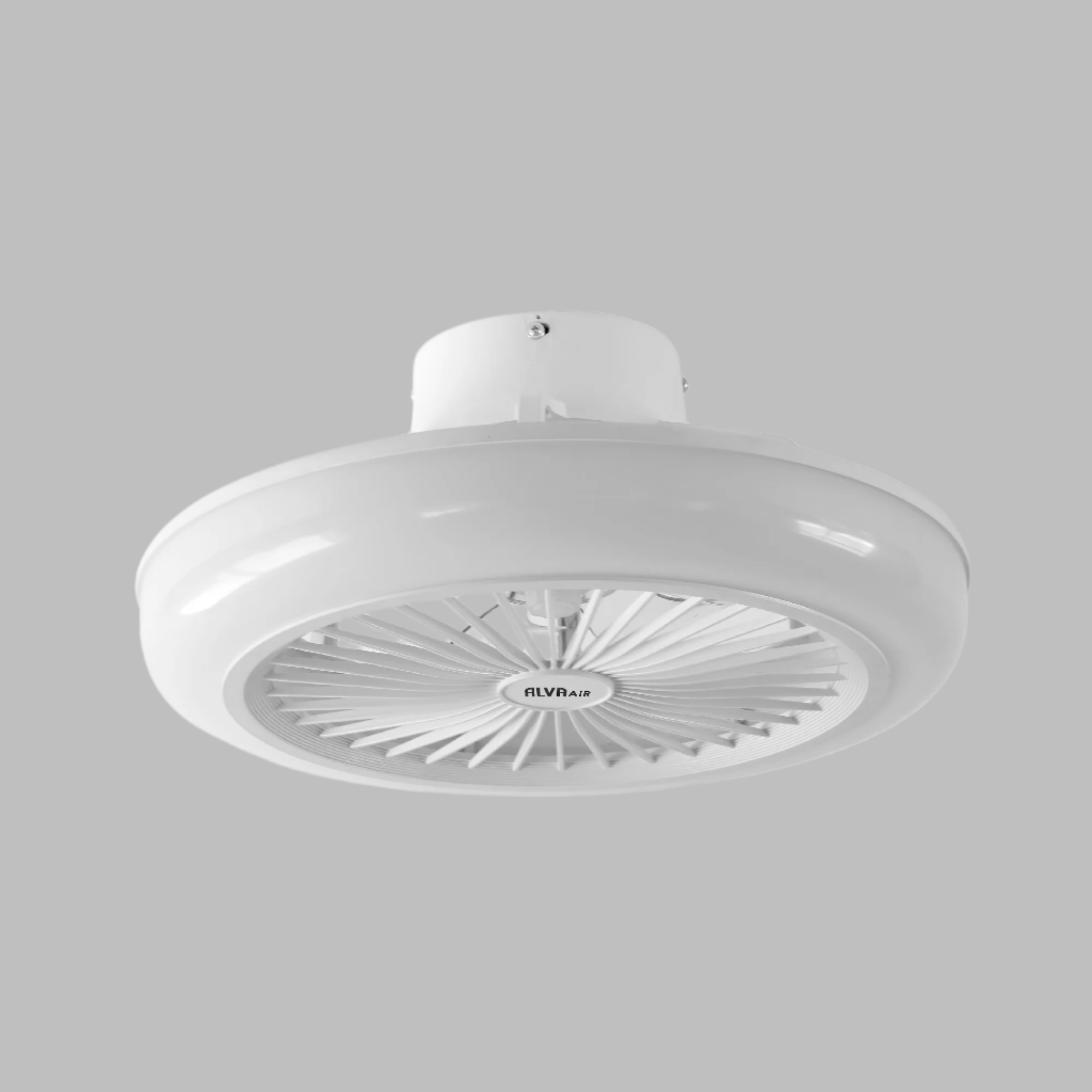 50cm Led Light / Ceiling Fan W Remote (White)