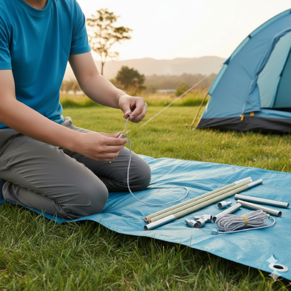 O Ztrail Oztrail Pole Kit 11.0 Mm X 600 Mm