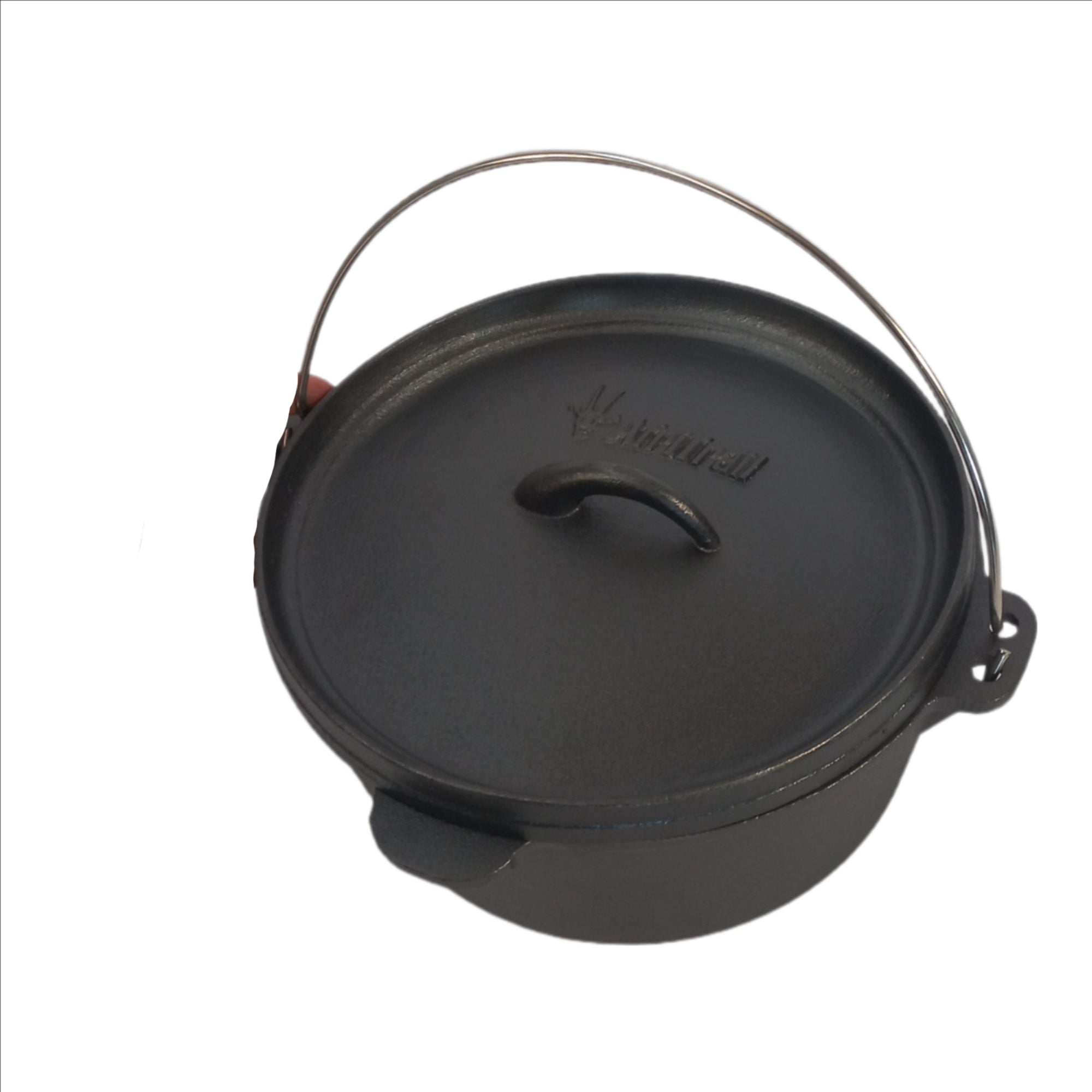 Afritrail Flat Potjie Pot 3.8 Lt