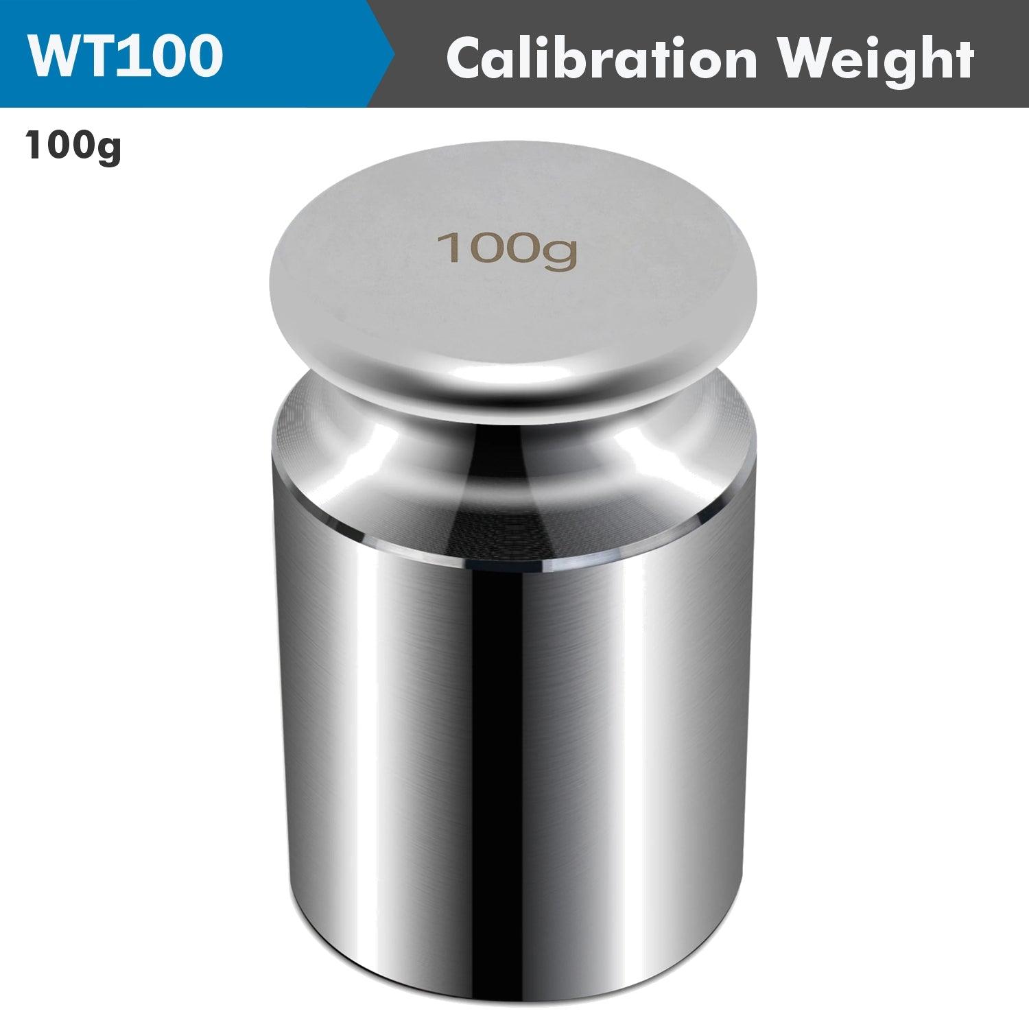 Cylindrical Calibration Weight 100 Gram Stainless Steel - Livestainable.co.za