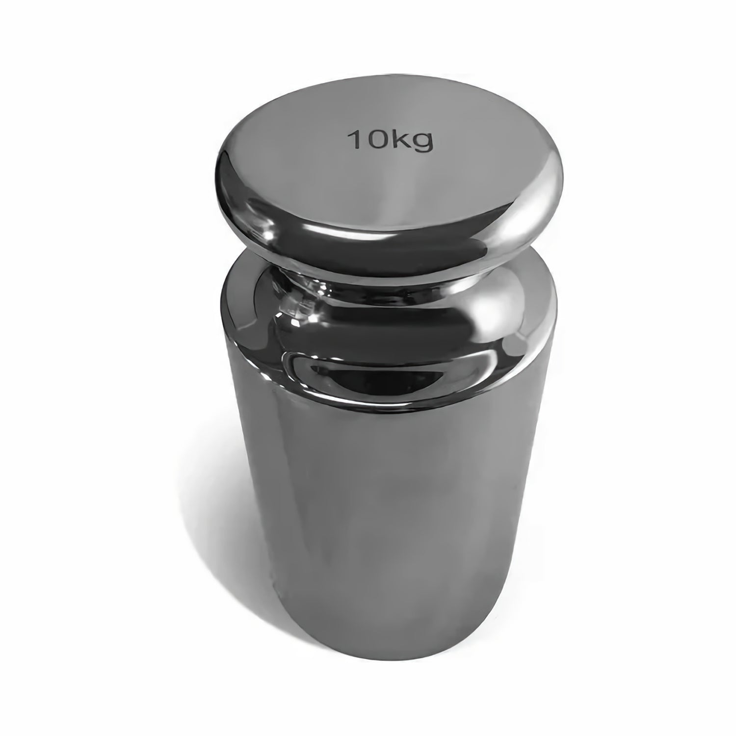 Accud Cylindrical Calibration Weight 10 Kg Stainless Steel
