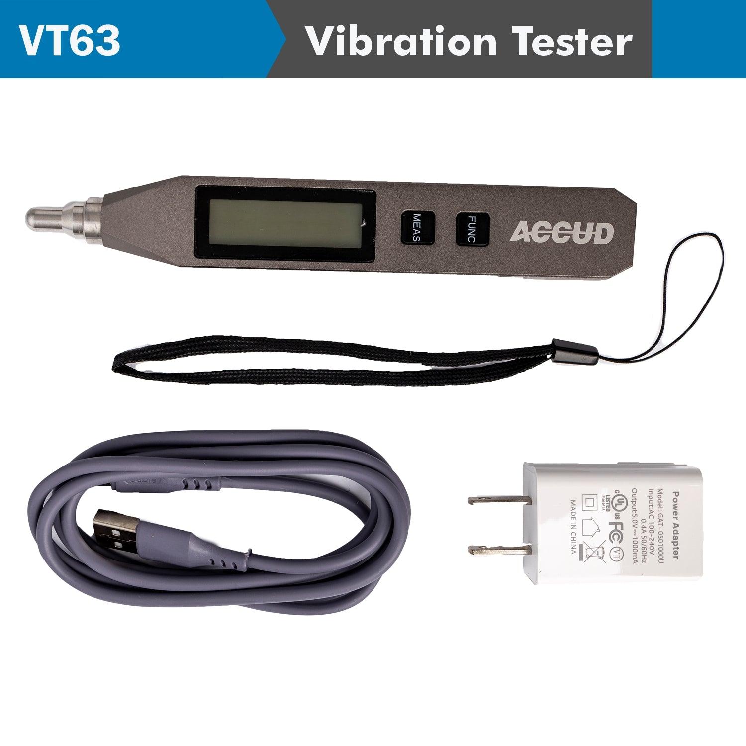 Pen Type Vibration Tester 5% Acc. Rechargeable Bat. 40 Deg. C. - Livestainable.co.za