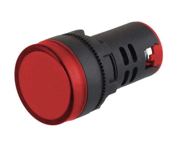 Pilot Light Indicator Led 24 Vac/Dc Red 22mm Aled R 24 V - Livestainable.co.za