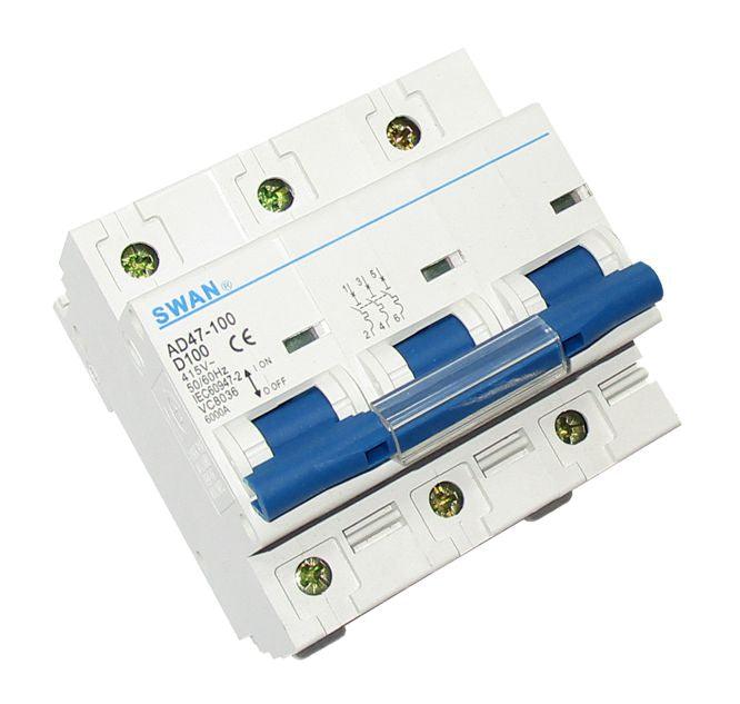 Circuit Breaker Din 80 A 3 P 6 Ka D Curve Cb Ad47 1 6380 D - Livestainable.co.za
