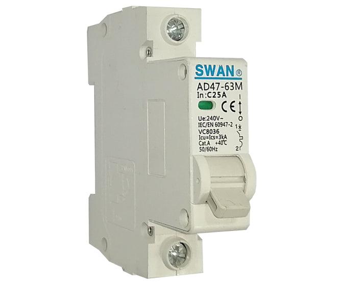 Circuit Breaker Din 40 A 1 P 3 Ka C Curve Cb Ad47 M 3140 - Livestainable.co.za