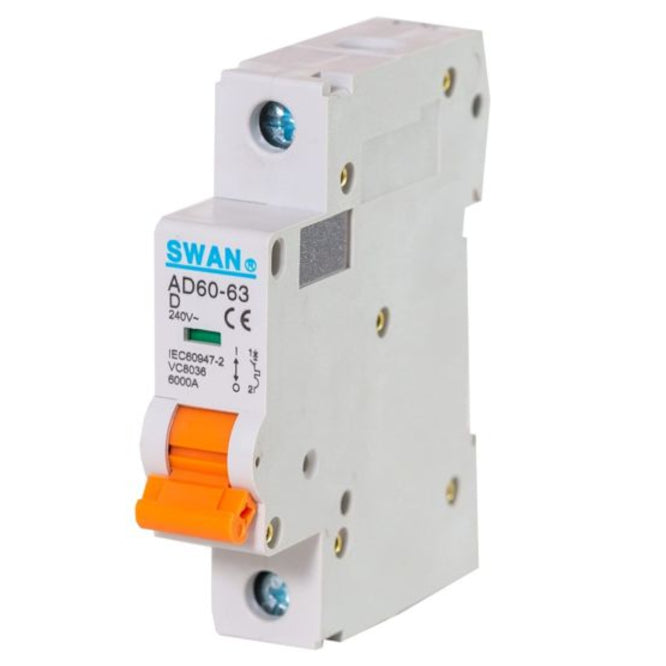 Circuit Breaker 6 Ka C Curve 1 P 6 A Ad60 61 06
