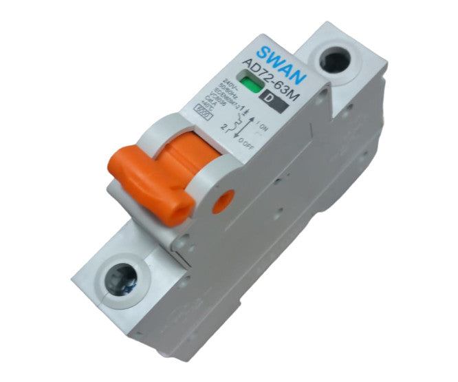 Circuit Breaker Din 6 A 1 P 6k A D Curve Ad72 63 M 6106 D