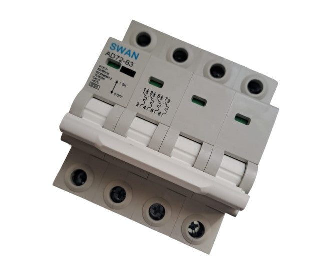 Circuit Breaker Din 25 A 4 P 6k A C Curve Ad72 63 M 6425