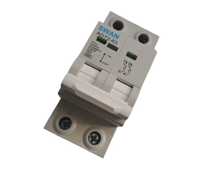 Circuit Breaker Din 20 A 2 P 6k A C Curve Ad72 63 M 6220