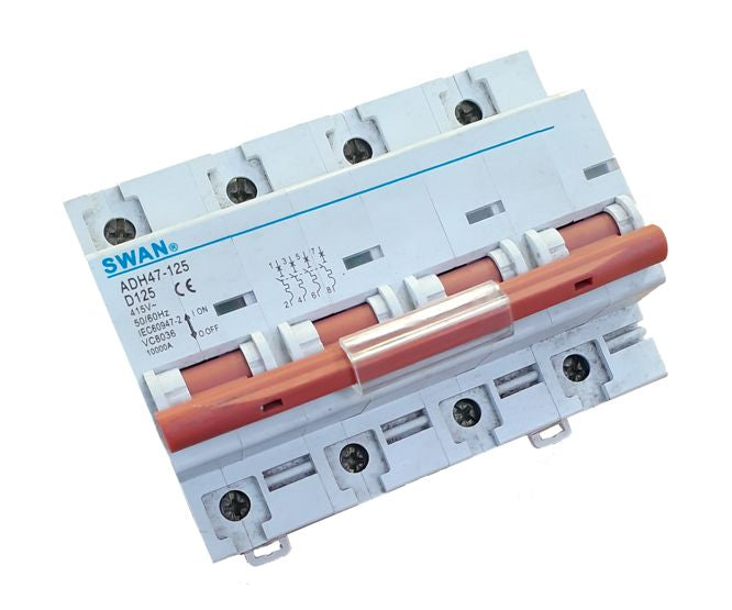 Circuit Breaker 10 Ka D Curve 4 P 80 A Ad47 1048/0 D