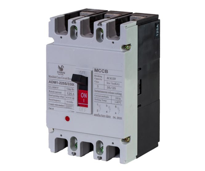 Mccb / Circuit Breaker 125 A 3 P 25 Ka Mccb Adm1 225 S3125