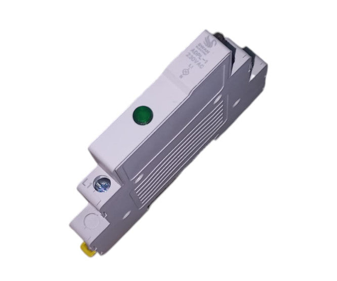 Din Rail Mount Pilot Light Green P=9mm 230 V Adpl 1 230 Green