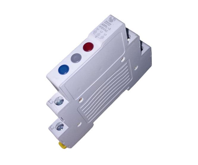 Din Rail Mount Triple Pilot Light Red White Blue P=9mm 415 V Adpl 3 415 Red White Blue - Livestainable.co.za
