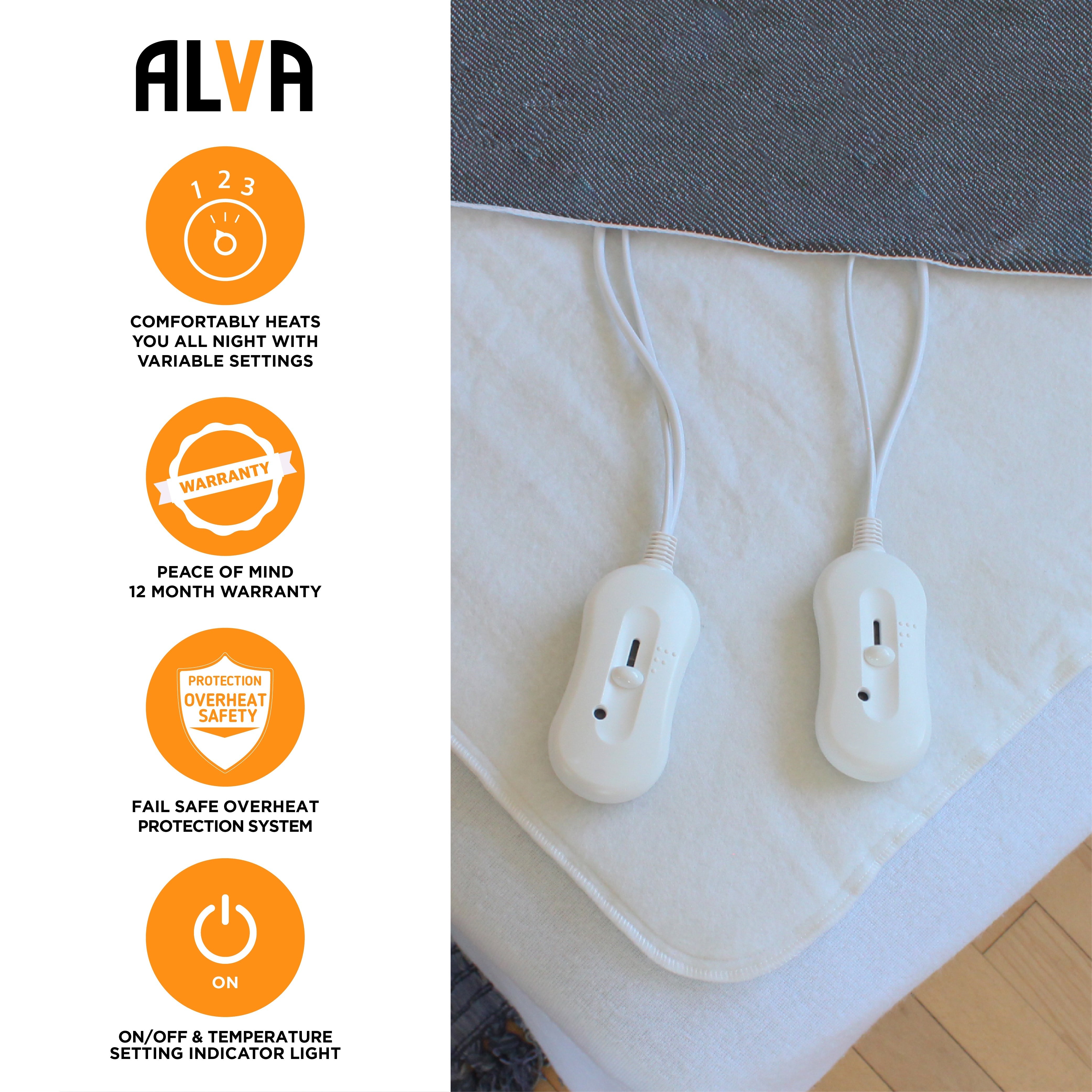 Tie Down Electric Blanket (Alva)