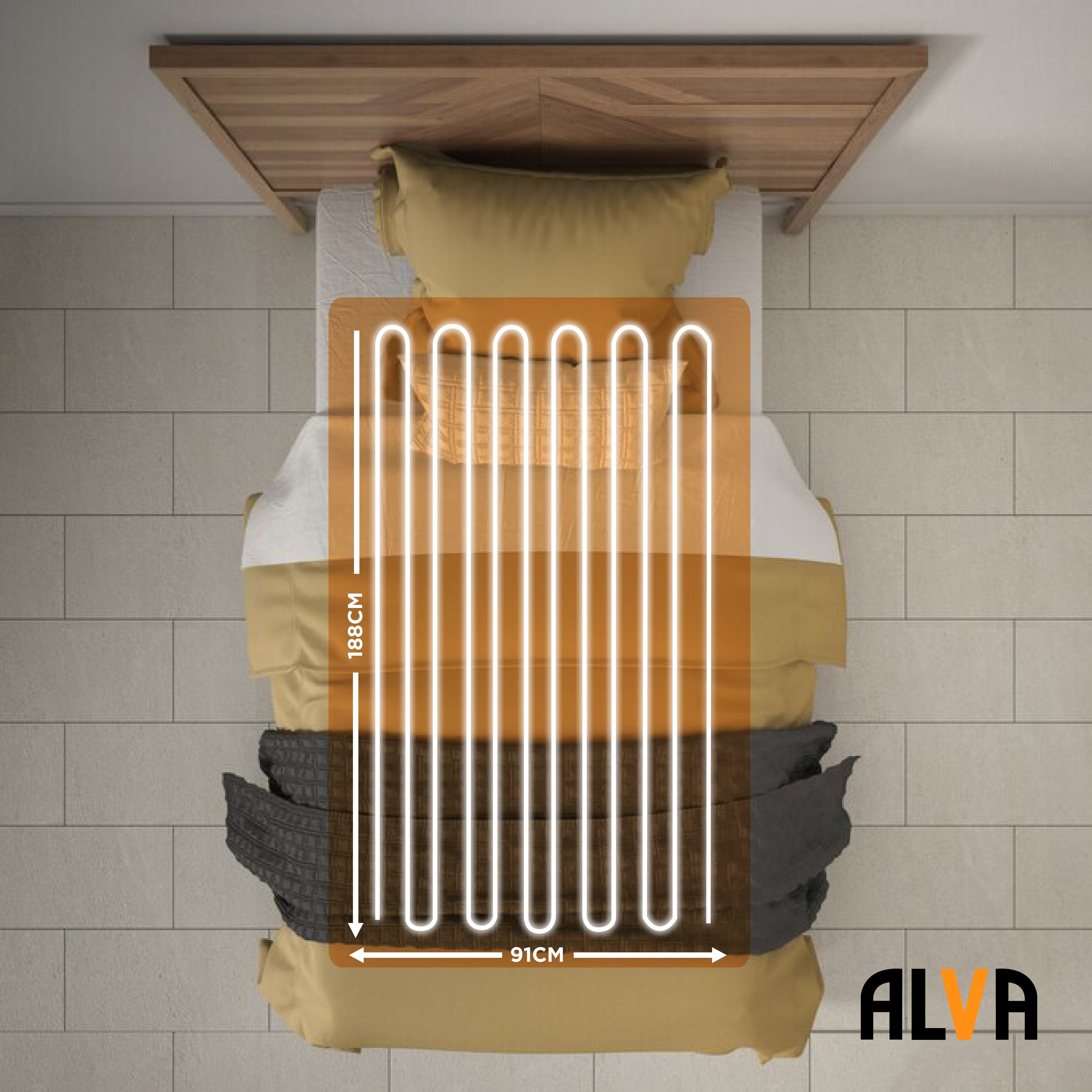 Sherpa Fitted Electric Blanket (Alva)