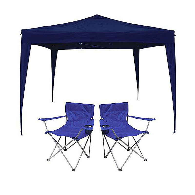 3 X3 M Gazebo Chair Combo Blue Only