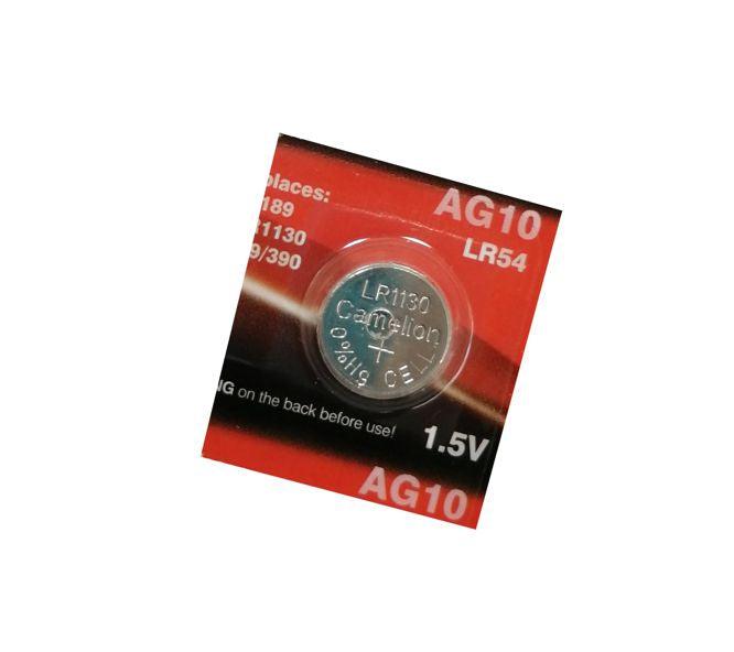 Coin Battery Alkaline Sox 1.5 V 80m Ah 11.6x3.1mm Ag10 Bp1 *Dbk* - Livestainable.co.za