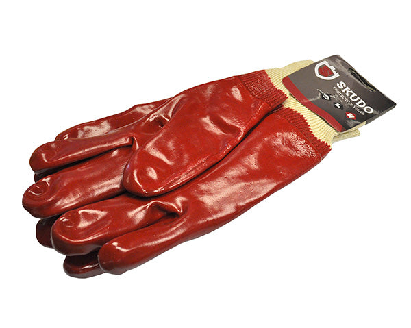 Skudo Gloves Pvc Knitted Wrist H/D