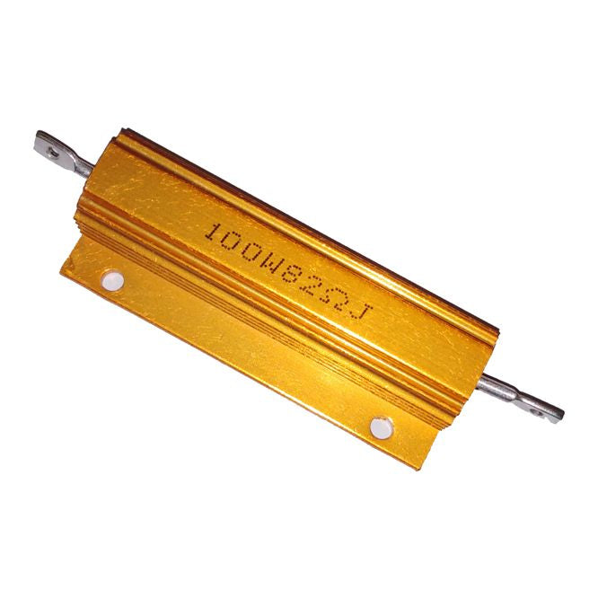 Resistor 100 W Aluminum W/W In 50 W Body 5 E6 Ah100 W 5 E6 J