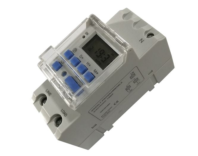 Programmable Geyser Timer Din Rail Mount 30 A 230 V Ti Ahc30 Ag