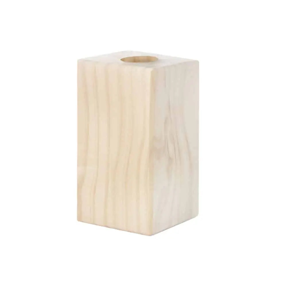 Wooden Air plant holder:68 x 68 x 120 m