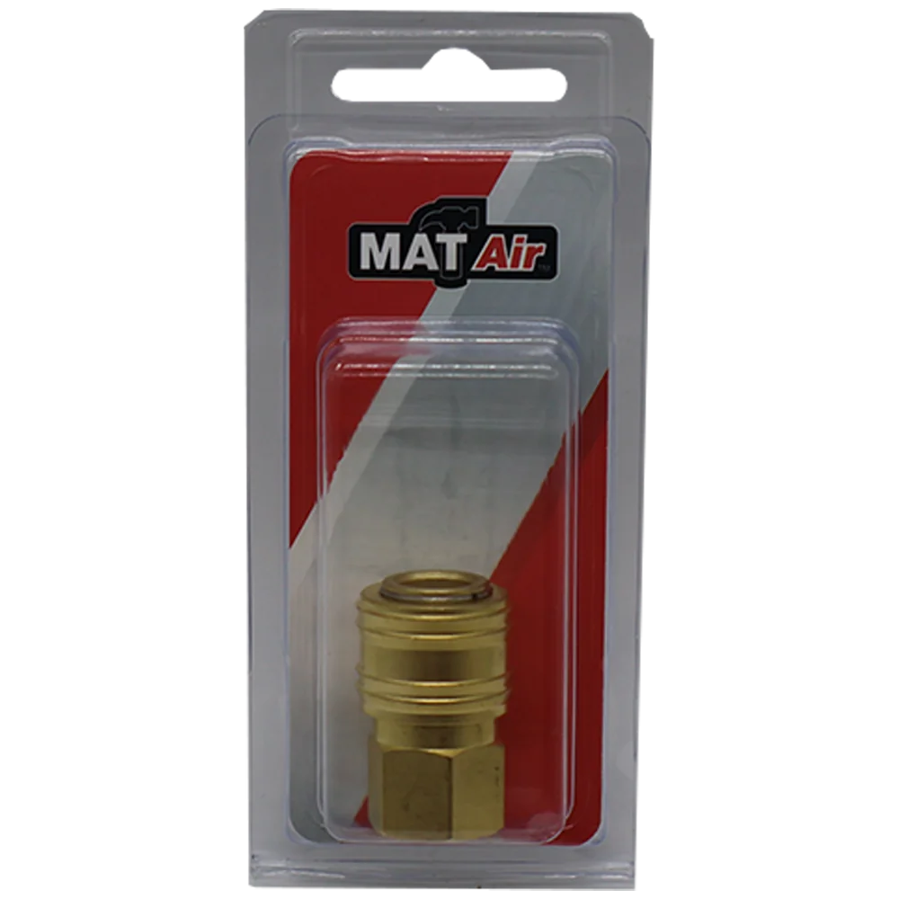 Air P/P Coupler Quick Univ 1/4``Femalep/1