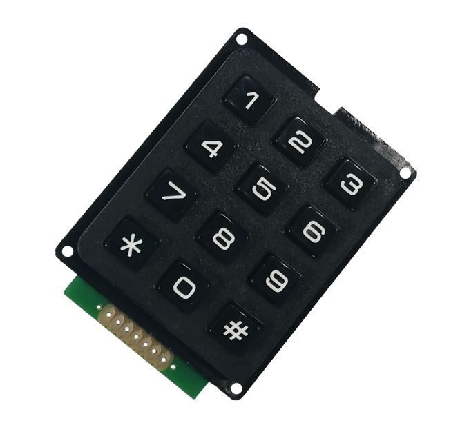 Keypad 4x3 0 9, *,# Solder Ak 304 N Bbw