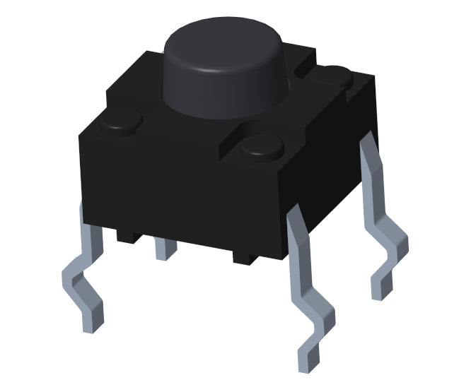 Pcb Tactile Switch 6x6 H=4.3mm Ip67 Ak Wts664 D