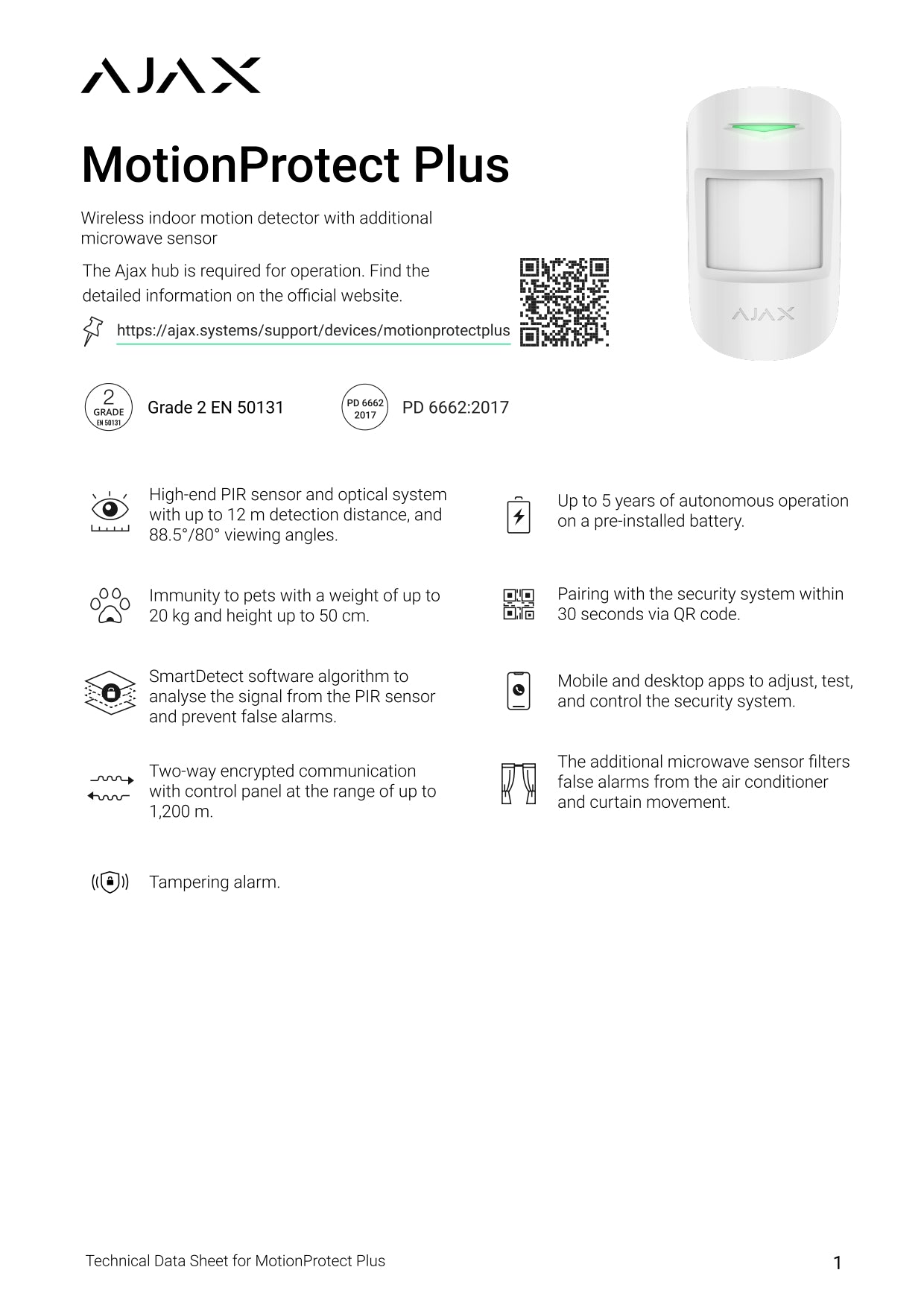 Ajax - Motionproject - White