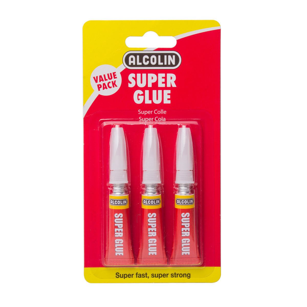 Alcolin Super Glue 3 X 3 G Value Pack