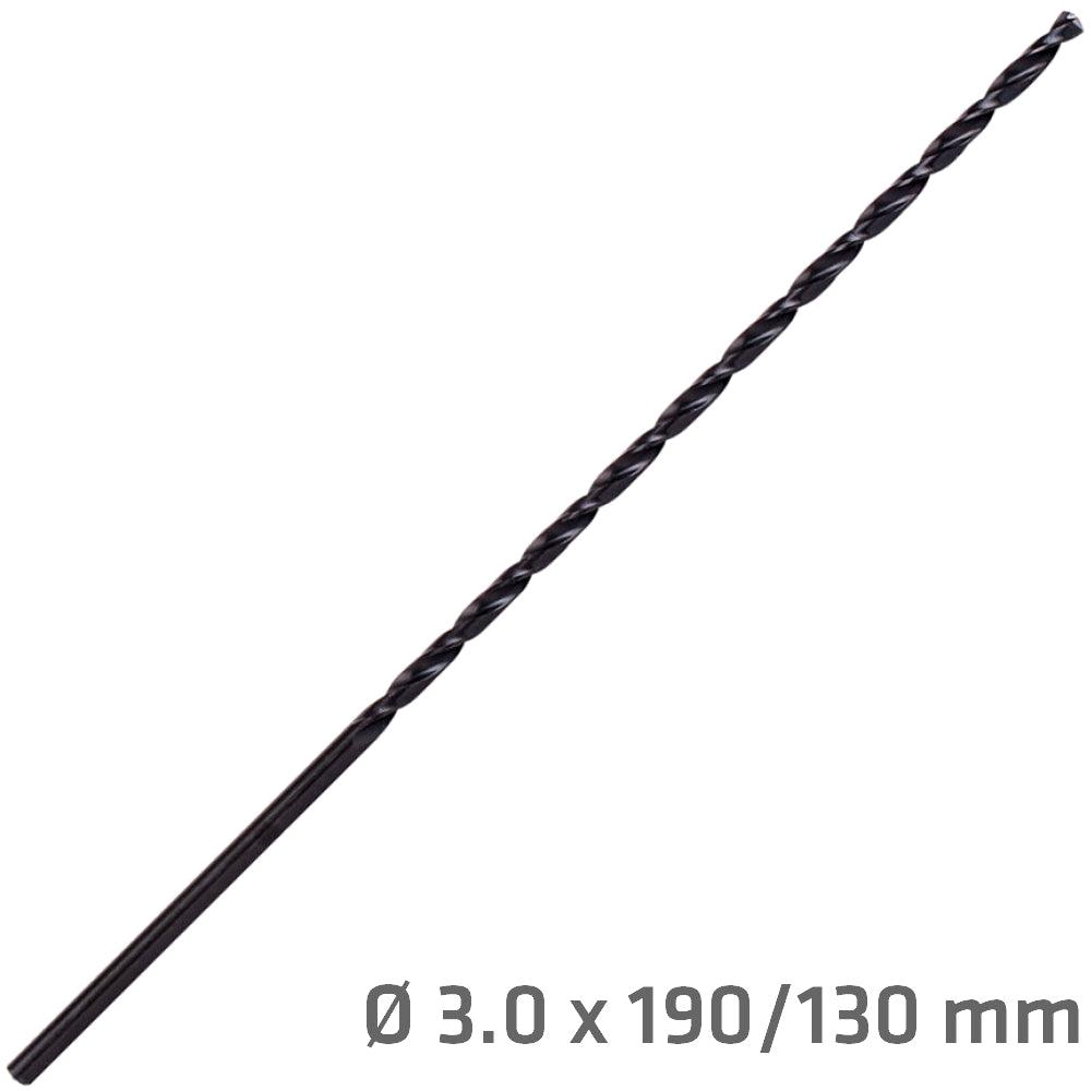 Hss Drill Bit 3 Mm 190 X 130 Extra Long - Livestainable.co.za