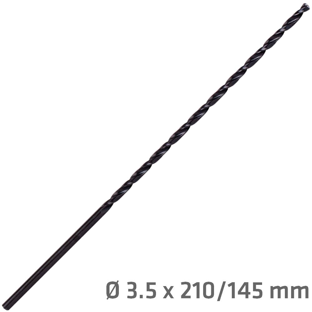 Hss Drill Bit 3.5 Mm 210 X 145 Extra Long - Livestainable.co.za