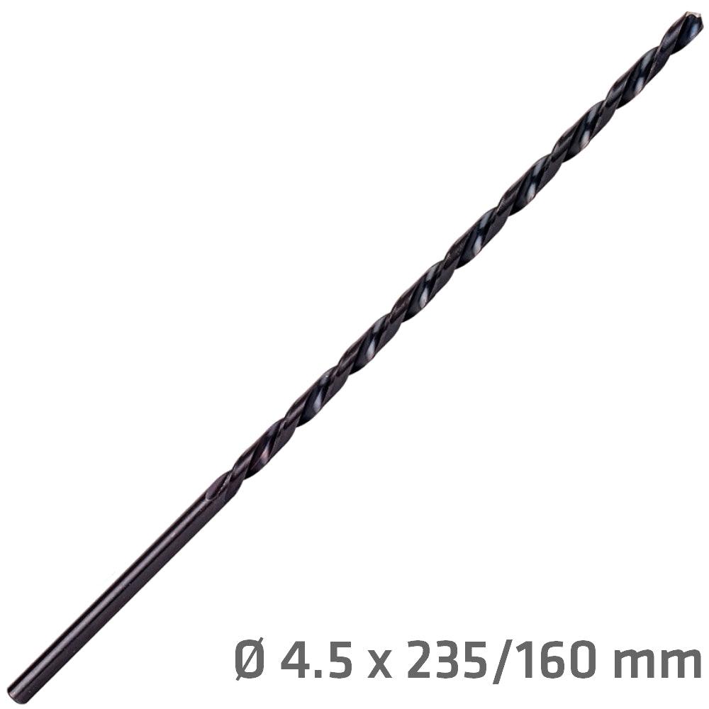 Hss Drill Bit 4.5 Mm 235 X 160 Extra Long - Livestainable.co.za