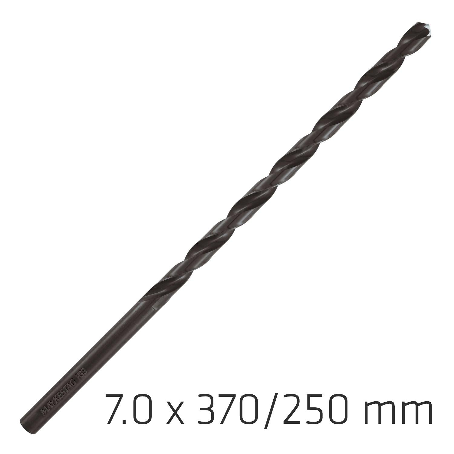 Hss Drill Bit 7 Mm 370 X250 Mm Extra Long - Livestainable.co.za